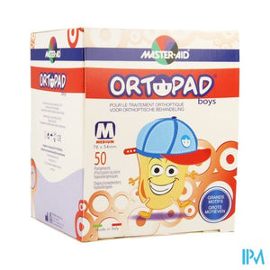 Ortopad For Boys Medium Oogkompres 50 73322