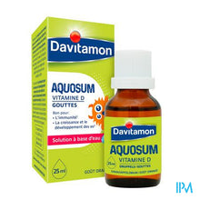 Load image into Gallery viewer, Davitamon Vitamin D Aquosum Druppels 25ml
