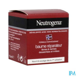 Neutrogena N/f Lip&neusvleugelbalsem Pot 15ml