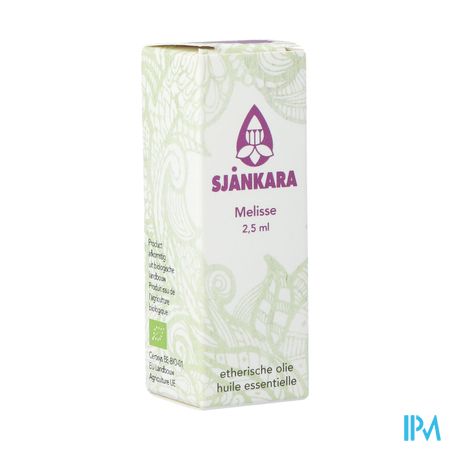 Sjankara Melisse 100% Ess. Olie Bio 2,5ml