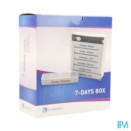 Pharmex Pillbox 7 Dagen Cfr 3114691