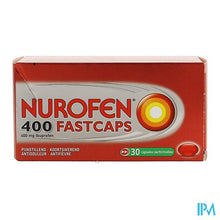 Charger l'image dans la galerie, Nurofen 400 Fastcaps Caps 30x400mg
