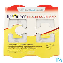Charger l'image dans la galerie, Resource Dessert Gourmand Vanille 4x125g 12318667
