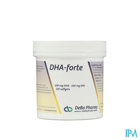 Dha Forte Caps 120x500mg Deba