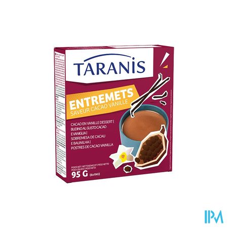 Taranis Dessert Cacao Vanille 5x19g