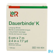 Afbeelding in Gallery-weergave laden, Dauerbinde K 6cm X 7m 1 105904
