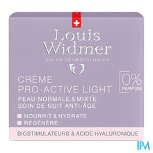 Afbeelding in Gallery-weergave laden, Widmer Nacht Cr Pro-active Light N/parf Pot 50ml
