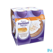 Afbeelding in Gallery-weergave laden, Fortimel Multifiber 1.5kcal Chocolade 4x200ml
