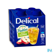 Afbeelding in Gallery-weergave laden, Delical Fruitdrink Appel 4x200ml
