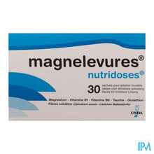 Load image into Gallery viewer, Magnelevures Nutridoses Pdr Drinkb.opl Zakje 30
