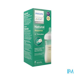 Philips Avent Natural 3.0 Zuigfles Glas 240ml