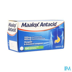 Maalox Antacid 200/400 Comp 100