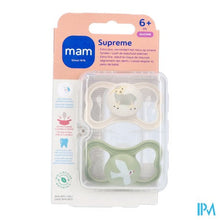 Afbeelding in Gallery-weergave laden, Mam Supreme Fopspeen Silicone 6-16m Uni 2
