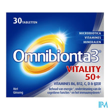 Load image into Gallery viewer, Omnibionta 3 Vitality 50+ Tabl 30
