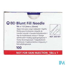 Afbeelding in Gallery-weergave laden, Bd Blunt Fill Optreknaald Stomp 18g 25mm 100
