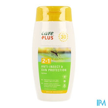 Charger l'image dans la galerie, Care Plus 2in1 A/insect+sun Protection Ip30 150ml
