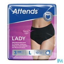 Load image into Gallery viewer, Attends Lady Discreet Underwear 3l
