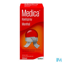 Charger l'image dans la galerie, Medica Keelspray Menthol 30ml
