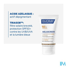 Charger l'image dans la galerie, Ducray Melascreen Fluide A/pigmentvlek Spf50+ 50ml
