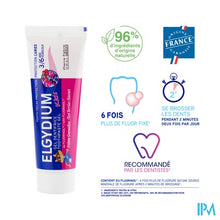 Charger l'image dans la galerie, Elgydium Kids Tandpasta Grenadine Tube 50ml

