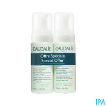 Afbeelding in Gallery-weergave laden, Caudalie Vinoclean Mousse Rein.fleur Vigne 2x150ml
