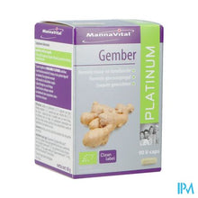 Load image into Gallery viewer, Mannavital Gember Platinum V-caps 90
