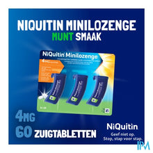 Charger l'image dans la galerie, Niquitin 4,0mg Minilozenge Nf Zuigtabl 60
