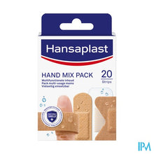 Afbeelding in Gallery-weergave laden, Hansaplast Pleisters Hand Mix Pack Strips 20
