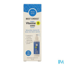 Charger l'image dans la galerie, Best Choice Mondspray Vitamine D 1000 25ml
