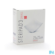 Load image into Gallery viewer, Steripad 3 Small 7,5x 7,5cm 20 Kp Ster
