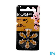 Afbeelding in Gallery-weergave laden, Duracell Easytab Hoorbatterij Da312 6 Bruin

