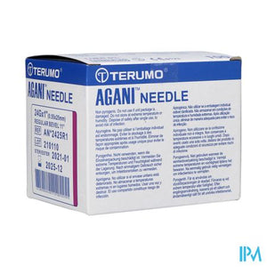 Terumo Naald Agani 24g 1 Rb Paars 100