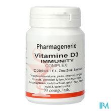 Load image into Gallery viewer, Vitamine D3 2000ie Immunity Pharmagenerix Tabl 90

