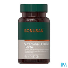 Afbeelding in Gallery-weergave laden, Vitamine D3 &amp; K2 Softcaps 120 Bonusan
