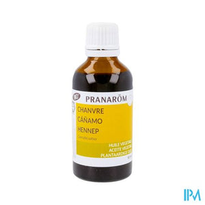 Hennep Plantaardige Olie Fl 50ml Pranarom