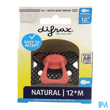 Afbeelding in Gallery-weergave laden, Difrax Fopspeen Natural 12m+
