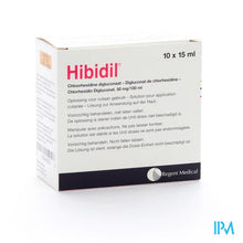 Load image into Gallery viewer, Hibidil Sol 10x15ml Ud Bottelpack
