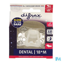 Afbeelding in Gallery-weergave laden, Difrax Fopspeen Dental +18m Nacht
