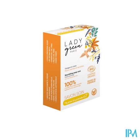 Lady Green Voed. Verzorg.zeep Gezicht&lichaam 100g