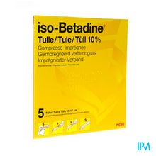 Load image into Gallery viewer, Iso Betadine Tulles Compr 5 10x10
