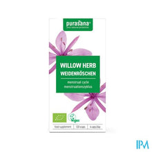 Afbeelding in Gallery-weergave laden, Purasana Vegan Wilgenroosje Caps 120
