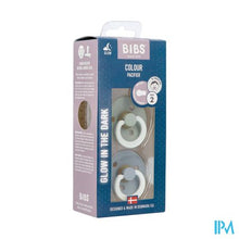 Charger l&#39;image dans la galerie, Bibs 1 Fopspeen Duo Glowindark Sage/cloud 2
