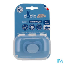 Afbeelding in Gallery-weergave laden, Dodie Fopspeen Anatomisch Pasgeboren 0-2m Blauw

