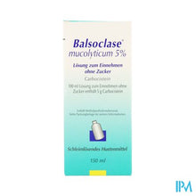 Afbeelding in Gallery-weergave laden, Balsoclase Mucolyticum Sir 150ml
