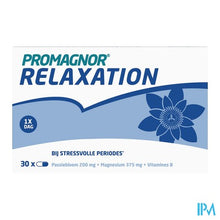 Afbeelding in Gallery-weergave laden, Promagnor Relaxation: Magnesium 350mg &amp; Passiflora 200mg &amp; Vitamine B 4mg (30 caps)
