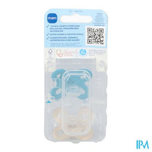 Charger l'image dans la galerie, Mam Original Start Fopspeen Silic. 0-2m Blue 2

