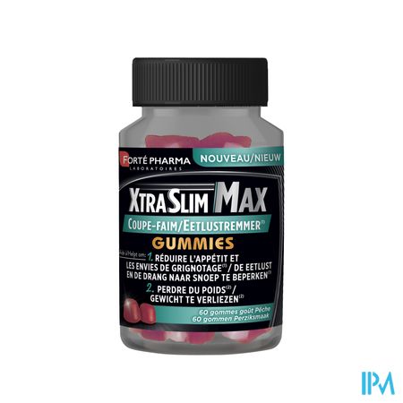 Xtraslim Max Eetlustremmer Gummies 60