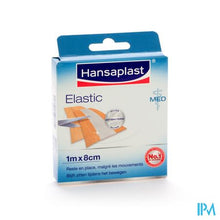Afbeelding in Gallery-weergave laden, Hansaplast Med Elastic Pleister 1mx8cm 47752

