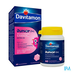 Davitamon Junior Framboos V1 Comp 60