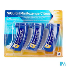 Afbeelding in Gallery-weergave laden, Niquitin Minilozenge Citrus 2mg Zuigtabl 60

